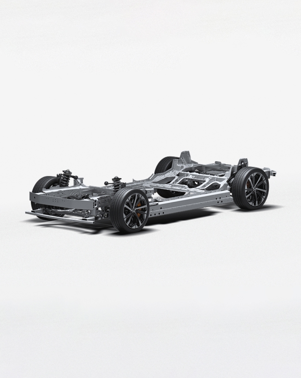 Front and Rear Five-Link Suspension