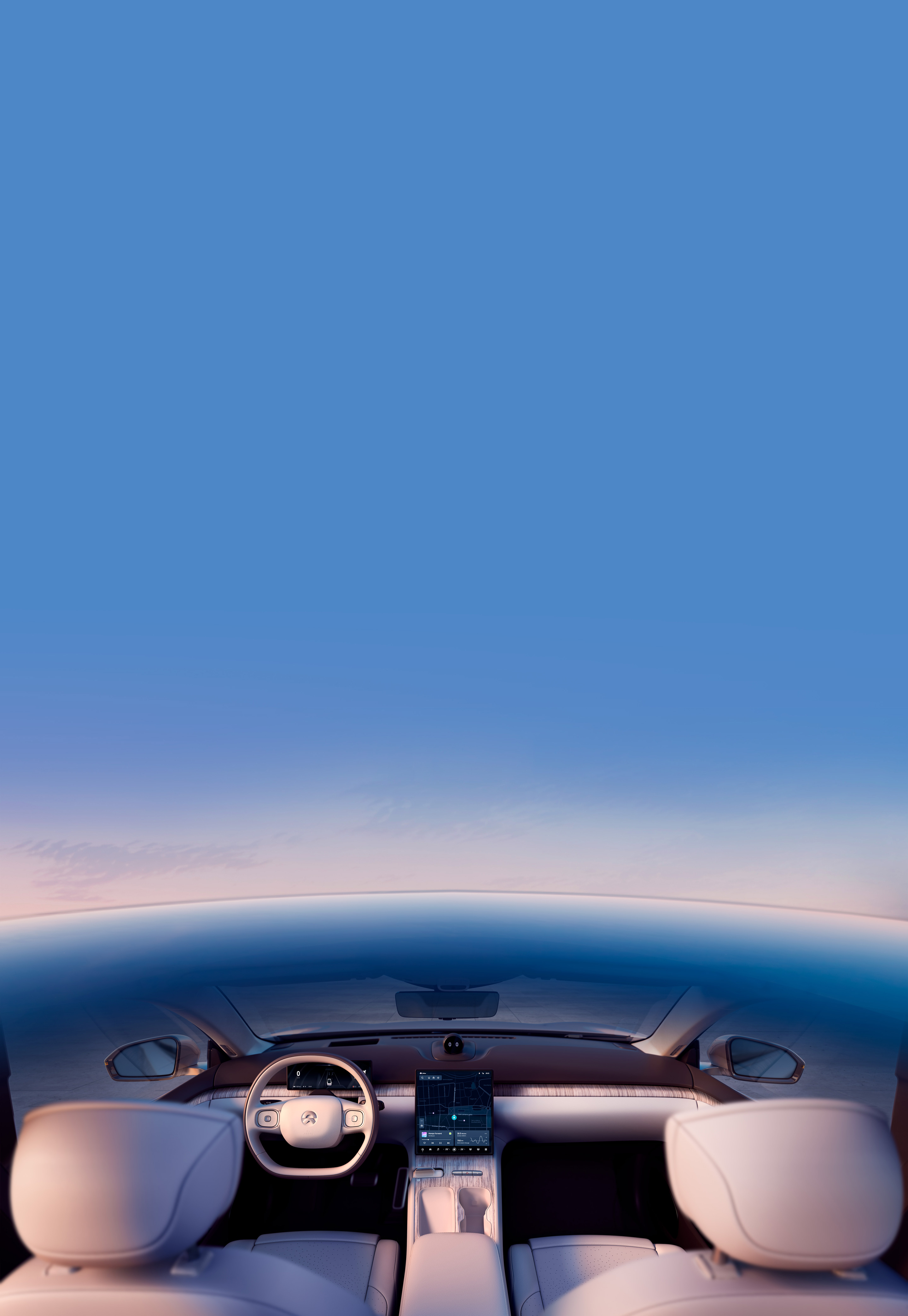 En romslig og innbydende kupé designet med deg i tankene En romslig og innbydende kupé designet med deg i tankene